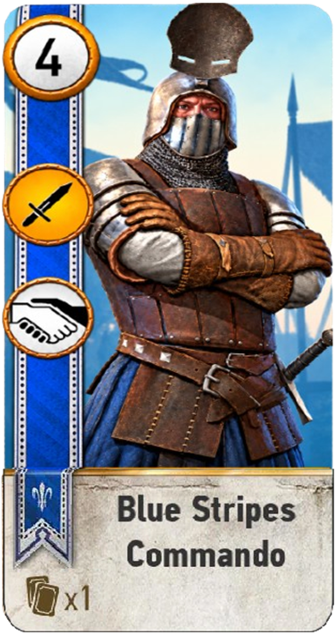 Blue Stripes Commando
