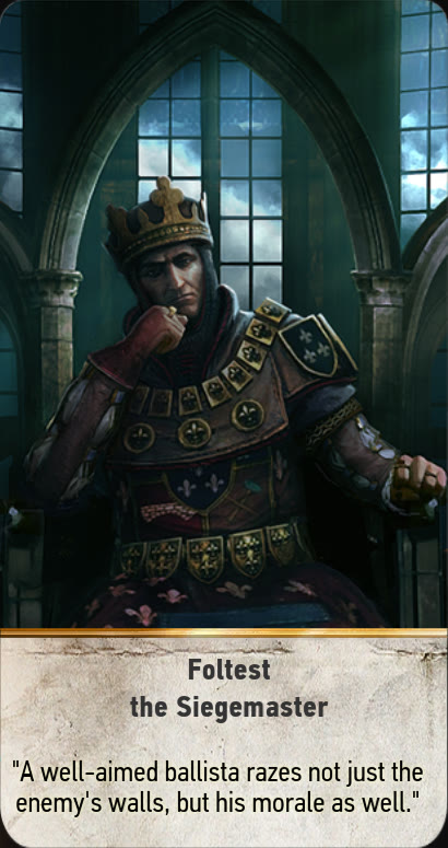 Foltest - King of Temeria